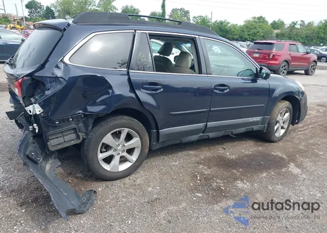 2013 Subaru Outback 2.5I Limited из США, поврежденный, VIN 4S4BRBKC5D3241585